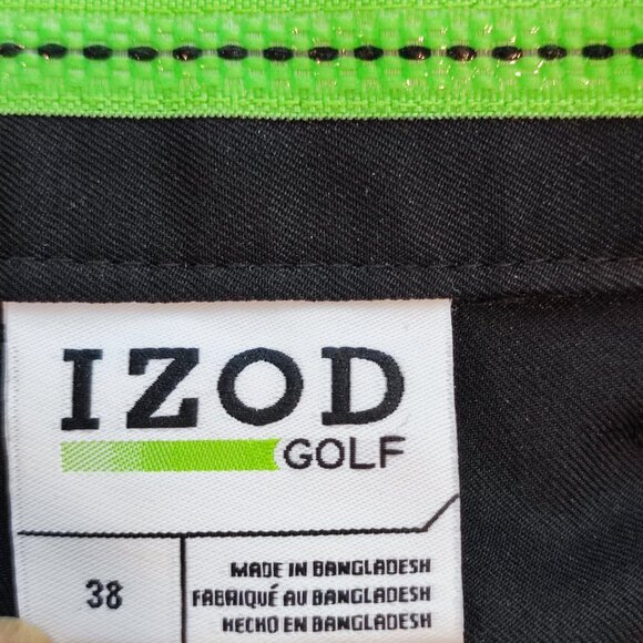 Izod golf active wear short navy black men's size 38 - Picture 5 of 10